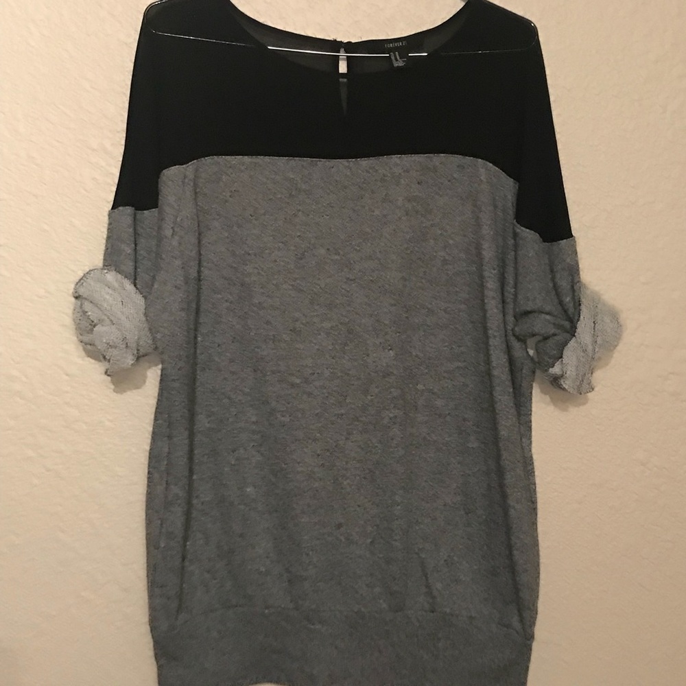 Mesh Sweater